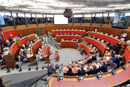 Aula panoramica prima seduta 1