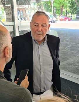Fabio Biasi intervistato a margine della conferenza stampa