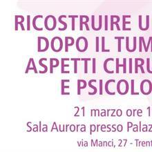 "Ricostruire un seno dopo il tumore": tornano a Palazzo Trentini i Giovedì di Lotus "Ricostruire un seno dopo il tumore": tornano a Palazzo Trentini i Giovedì di Lotus