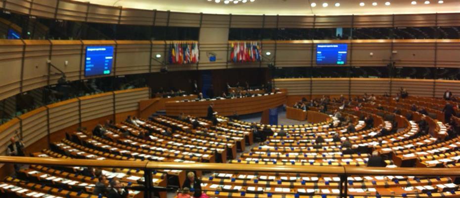 Aula Parlamento europeo Bruxelles